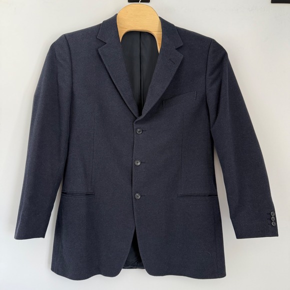 Ermenegildo Zegna Soft Cotton/Wool Blend Sport's Coat Blazer Jacket Size 58L/48L - Picture 1 of 10